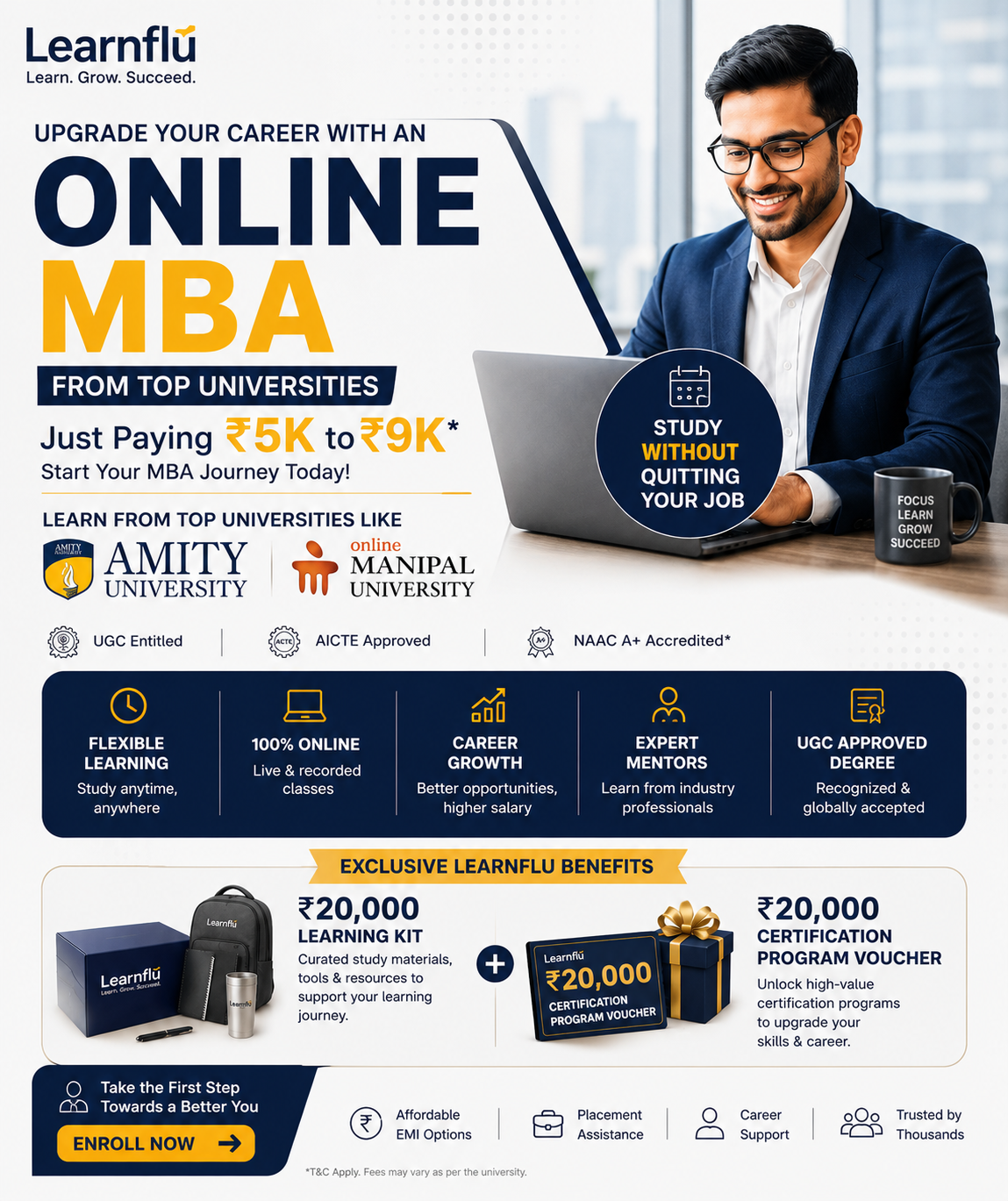 TOP 10 University under one platform